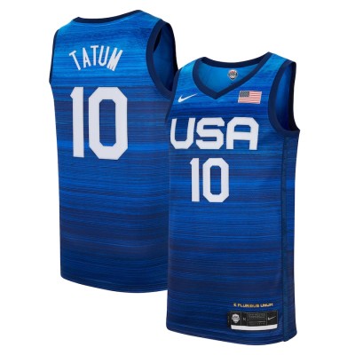 Youth Nike Jayson Tatum Navy USA Basketball 2020 Summer Olympics Player Jersey